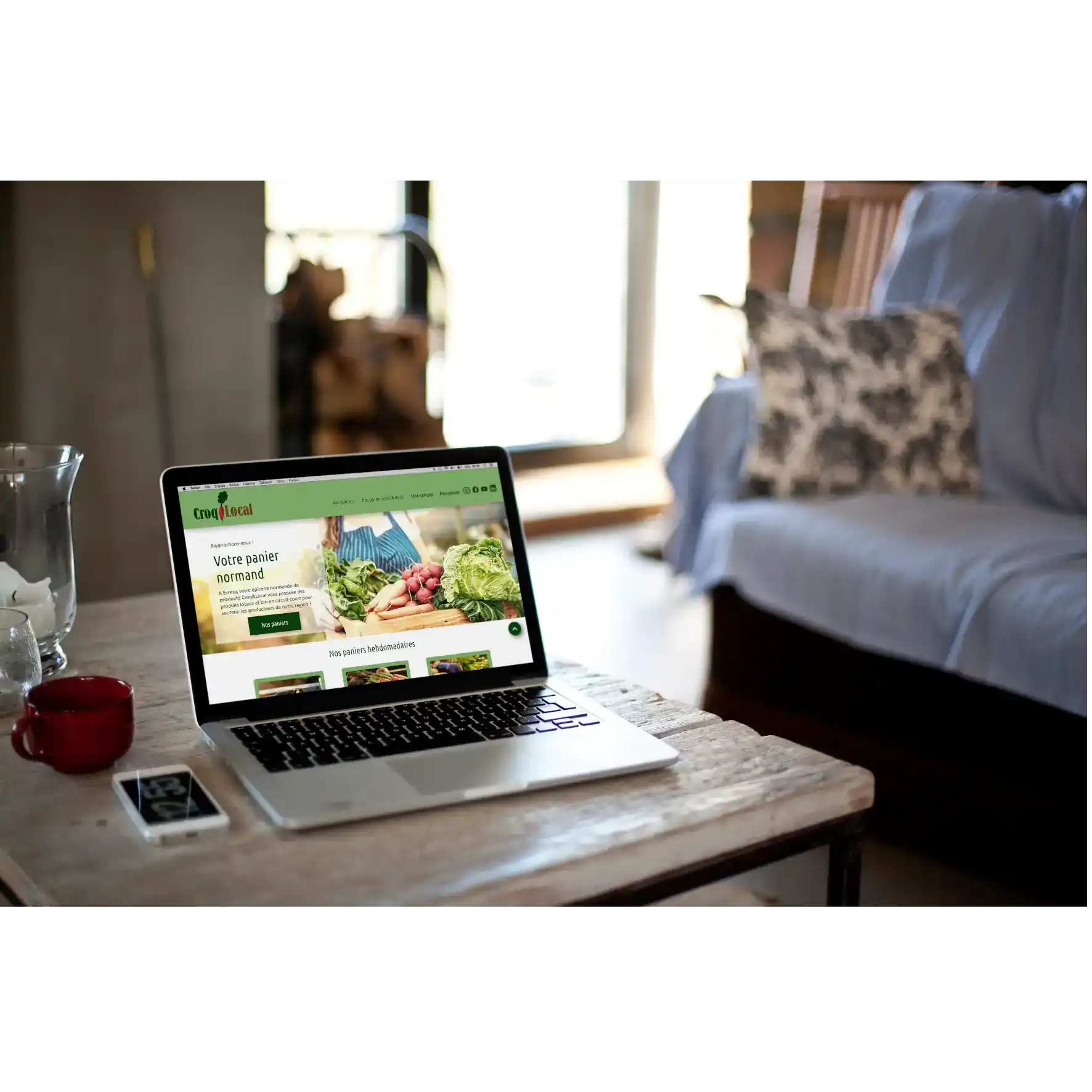 Site internet de e-commerce sous WordPress