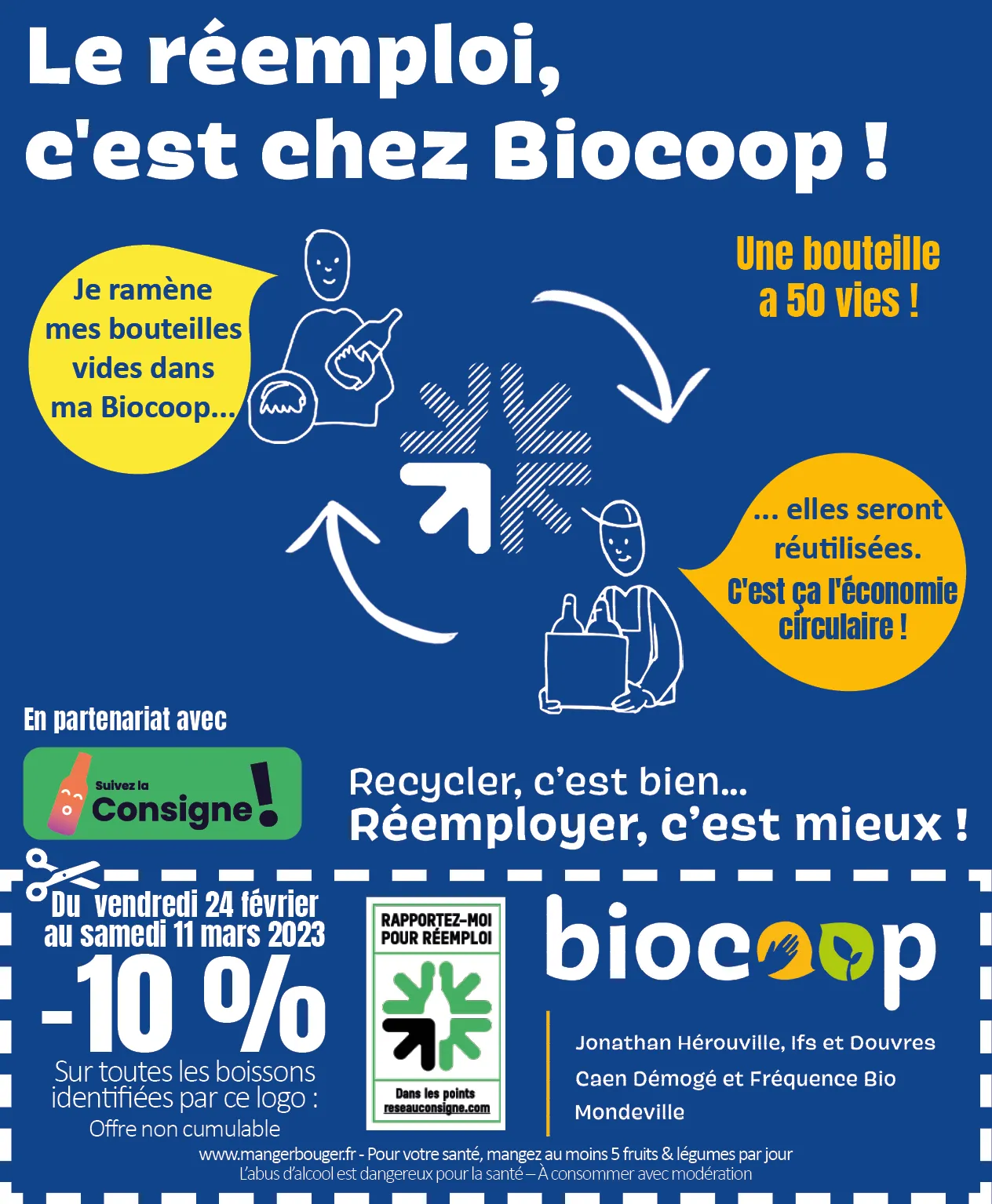 Encart publicitaire pour de la presse écrite régionale